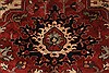 Agra Red Hand Knotted 111 X 153  Area Rug 250-30434 Thumb 11