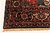 Agra Red Hand Knotted 111 X 153  Area Rug 250-30434 Thumb 12