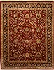 Agra Beige Hand Knotted 120 X 152  Area Rug 250-30435 Thumb 0