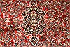 Mahal Blue Hand Knotted 112 X 147 Area Rug 250-30438 Thumb 6