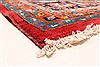 Mashad Red Hand Knotted 118 X 146  Area Rug 250-30439 Thumb 5