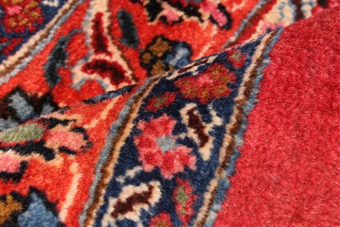 Mashad Beige Hand Knotted 1011 X 152 Area Rug 250-30440 Image 12
