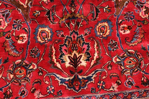 Mashad Beige Hand Knotted 1011 X 152 Area Rug 250-30440 Image 4