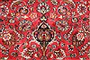 Mashad Red Hand Knotted 112 X 146  Area Rug 250-30441 Thumb 9