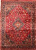 Mashad Red Hand Knotted 116 X 165  Area Rug 250-30442 Thumb 0
