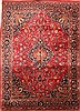 Mashad Red Hand Knotted 116 X 165 Area Rug 250-30442 Thumb 0