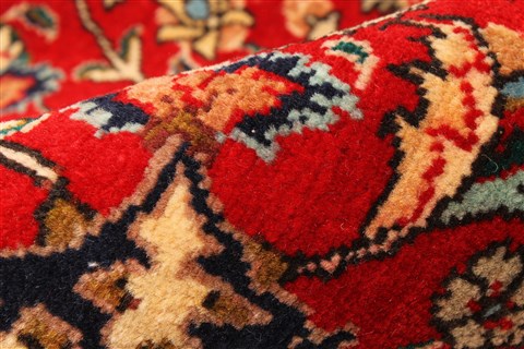Tabriz Beige Hand Knotted 96 X 162 Area Rug 250-30445 Image 12