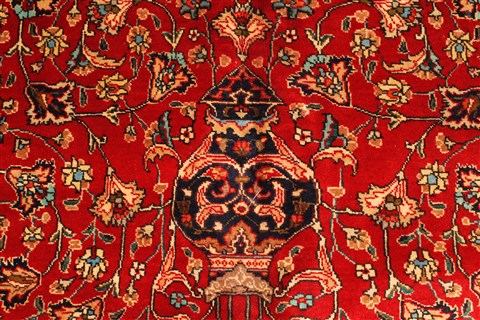 Tabriz Beige Hand Knotted 96 X 162 Area Rug 250-30445 Image 5