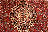 Kashan Red Hand Knotted 90 X 180  Area Rug 250-30447 Thumb 1