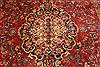 Kashan Red Hand Knotted 90 X 180 Area Rug 250-30447 Thumb 1