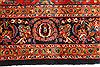 Kashan Red Hand Knotted 90 X 180  Area Rug 250-30447 Thumb 2
