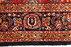 Kashan Red Hand Knotted 90 X 180 Area Rug 250-30447 Thumb 2