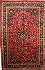 Mashad Red Hand Knotted 104 X 160  Area Rug 250-30450 Thumb 0