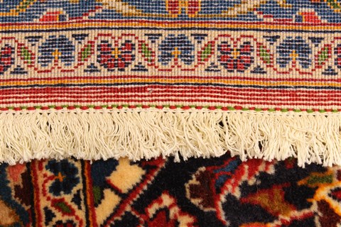 Kashan Red Hand Knotted 910 X 156  Area Rug 250-30451 Image 5