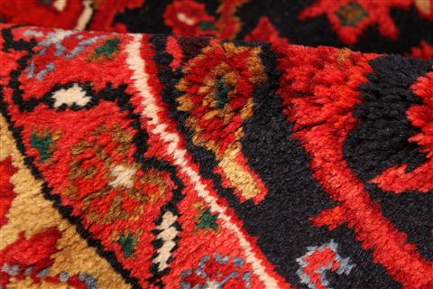 Tabriz Red Hand Knotted 1010 X 141 Area Rug 250-30452 Image 10