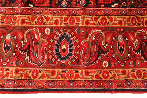Tabriz Red Hand Knotted 1010 X 141 Area Rug 250-30452 Image 2
