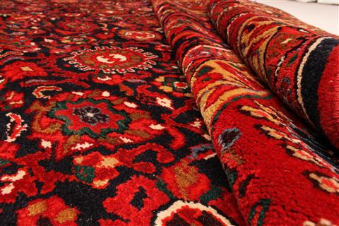 Tabriz Red Hand Knotted 1010 X 141 Area Rug 250-30452 Image 7