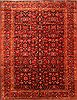 Tabriz Red Hand Knotted 1010 X 141 Area Rug 250-30452 Thumb 0