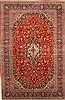Kashan Red Hand Knotted 910 X 167  Area Rug 250-30453 Thumb 0