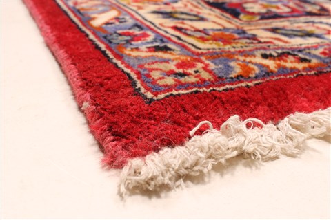 Najaf-abad Red Hand Knotted 99 X 145 Area Rug 250-30457 Image 11