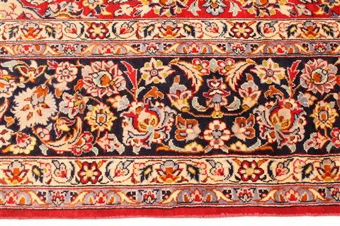 Najaf-abad Red Hand Knotted 99 X 145 Area Rug 250-30457 Image 8