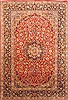 Najaf-abad Red Hand Knotted 99 X 145 Area Rug 250-30457 Thumb 0