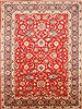 Kashan Beige Hand Knotted 1010 X 144  Area Rug 250-30458 Thumb 0