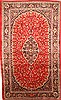 Mashad Red Hand Knotted 911 X 167  Area Rug 250-30459 Thumb 0