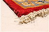 Najaf-abad Red Hand Knotted 124 X 168 Area Rug 250-30460 Thumb 3