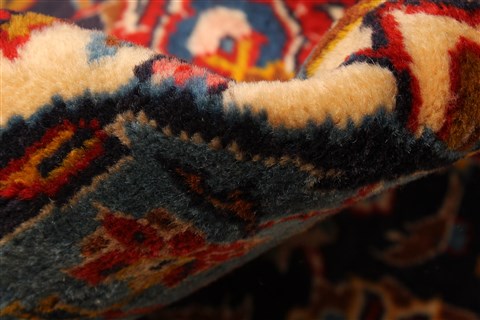 Kashan Red Hand Knotted 117 X 165  Area Rug 250-30462 Image 4