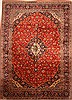 Kashan Red Hand Knotted 117 X 165  Area Rug 250-30462 Thumb 0