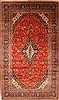 Kashan Red Hand Knotted 99 X 169  Area Rug 250-30463 Thumb 0