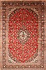 Kashan Red Hand Knotted 113 X 172  Area Rug 250-30466 Thumb 0