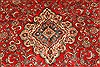 Hamedan Beige Hand Knotted 107 X 143 Area Rug 250-30467 Thumb 1