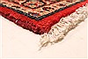 Hamedan Beige Hand Knotted 107 X 143 Area Rug 250-30467 Thumb 4