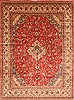 Hamedan Beige Hand Knotted 107 X 143 Area Rug 250-30467 Thumb 0