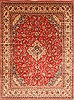 Hamedan Beige Hand Knotted 107 X 143  Area Rug 250-30467 Thumb 0