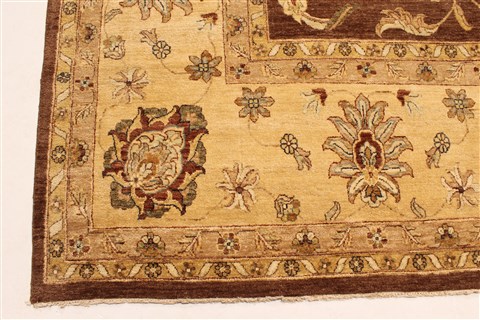 Ziegler Beige Hand Knotted 1211 X 206 Area Rug 250-30472 Image 11