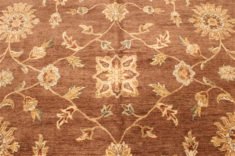 Ziegler Beige Hand Knotted 1211 X 206 Area Rug 250-30472 Image 12