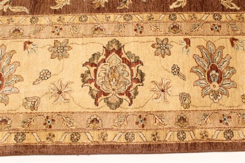 Ziegler Beige Hand Knotted 1211 X 206 Area Rug 250-30472 Image 1