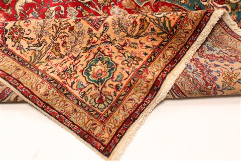 Tabriz Blue Hand Knotted 116 X 165 Area Rug 250-30473 Image 10