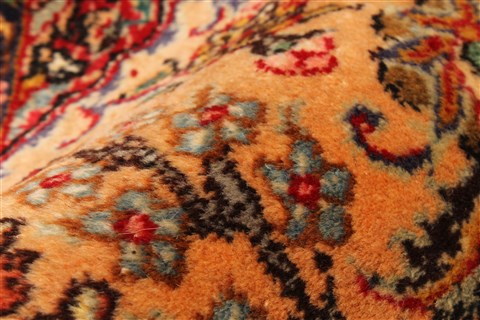 Tabriz Blue Hand Knotted 116 X 165 Area Rug 250-30473 Image 15