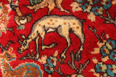 Tabriz Blue Hand Knotted 116 X 165 Area Rug 250-30473 Image 3