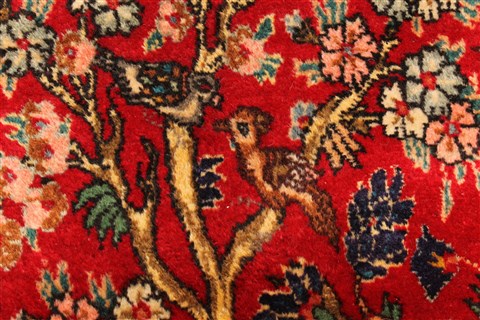 Tabriz Blue Hand Knotted 116 X 165 Area Rug 250-30473 Image 5