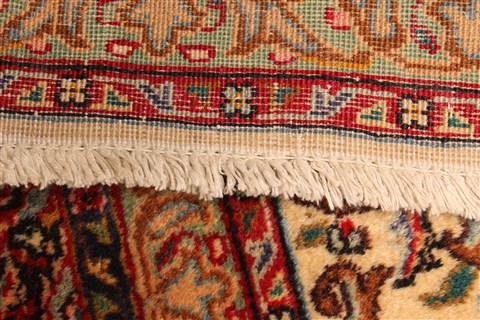 Tabriz Blue Hand Knotted 116 X 165 Area Rug 250-30473 Image 8