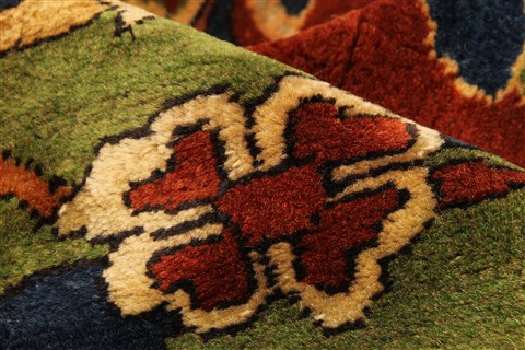 Tabriz Beige Hand Knotted 134 X 157  Area Rug 250-30479 Image 17