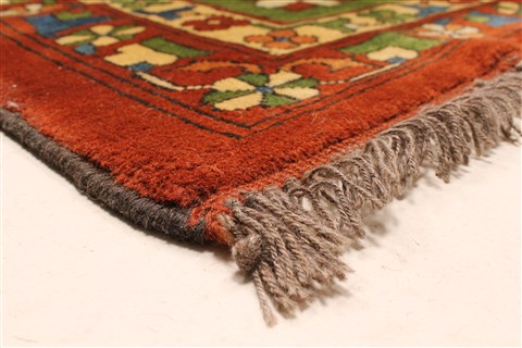 Tabriz Beige Hand Knotted 134 X 157  Area Rug 250-30479 Image 22