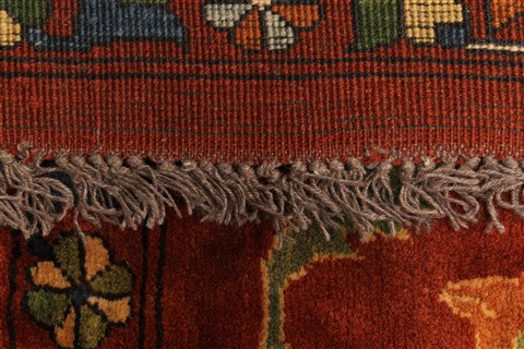 Tabriz Beige Hand Knotted 134 X 157  Area Rug 250-30479 Image 23