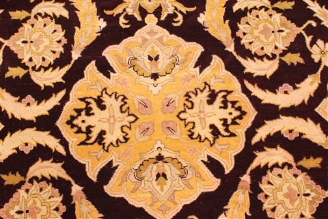 Agra Beige Hand Knotted 1311 X 1810 Area Rug 250-30481 Image 1