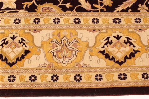 Agra Beige Hand Knotted 1311 X 1810 Area Rug 250-30481 Image 2